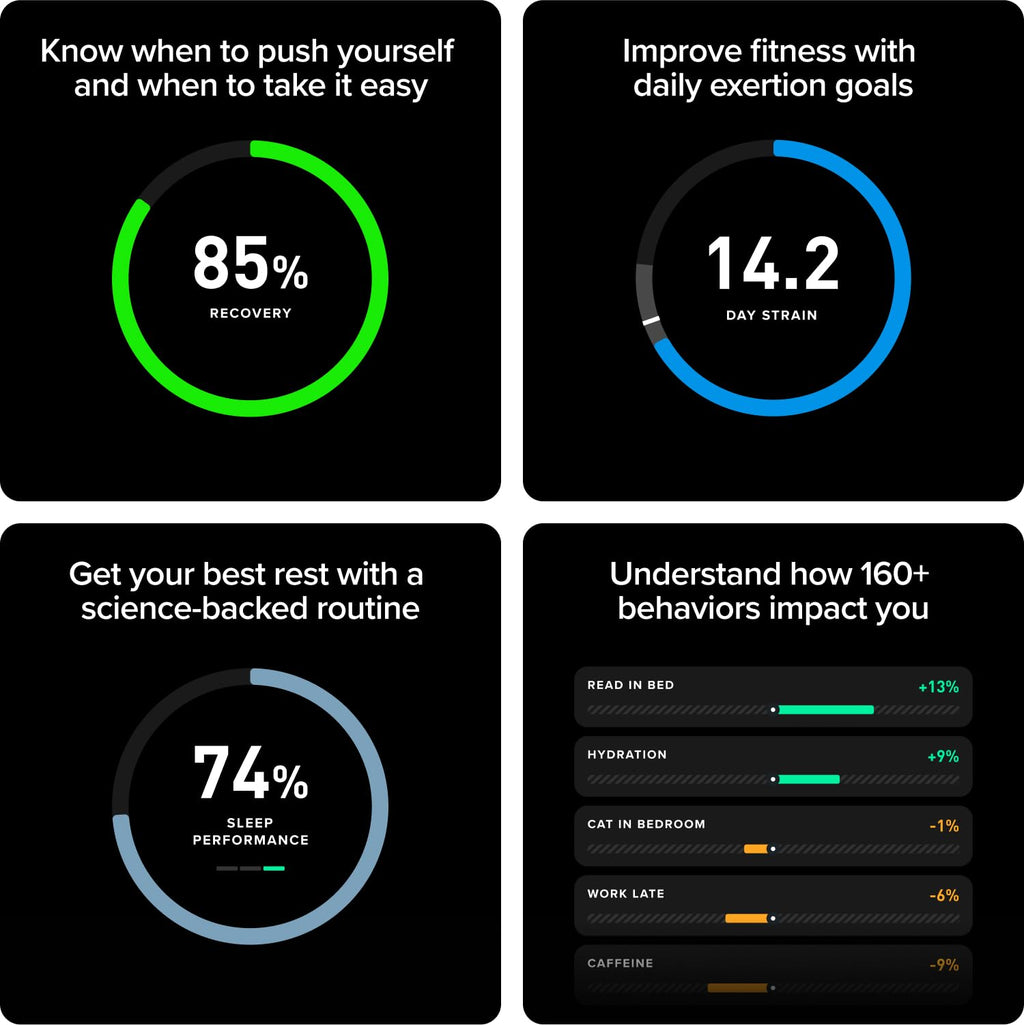 WHOOP One 12-Month Fitness Tracker with 14-Day Battery 973-003-000