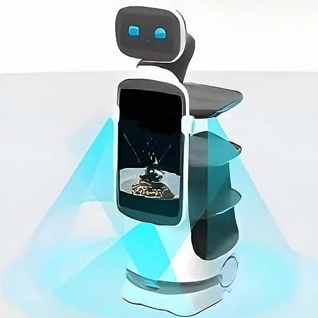 Commercial Food Delivery Robot with Voice AI