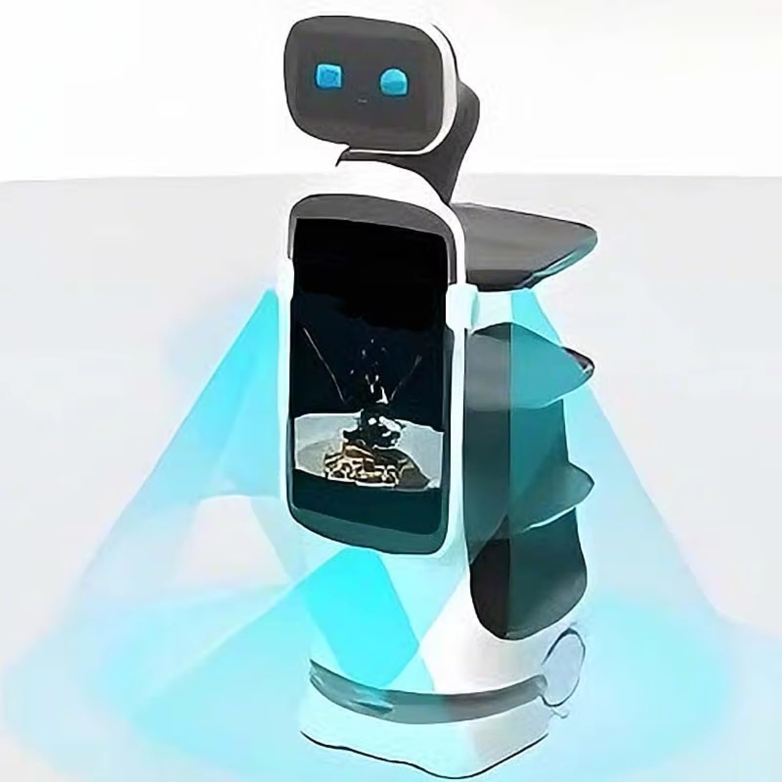 Commercial Food Delivery Robot with Voice AI