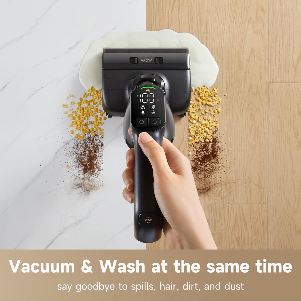 Cordless Wet Dry Vacuum Cleaner with Self-Cleaning Station M10