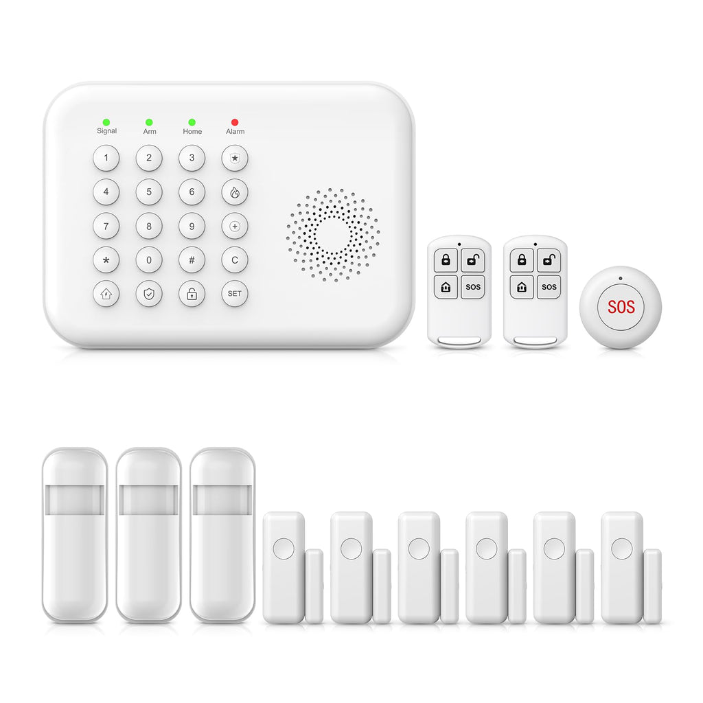 Kit d'alarme de sécurité domestique sans fil DIY
