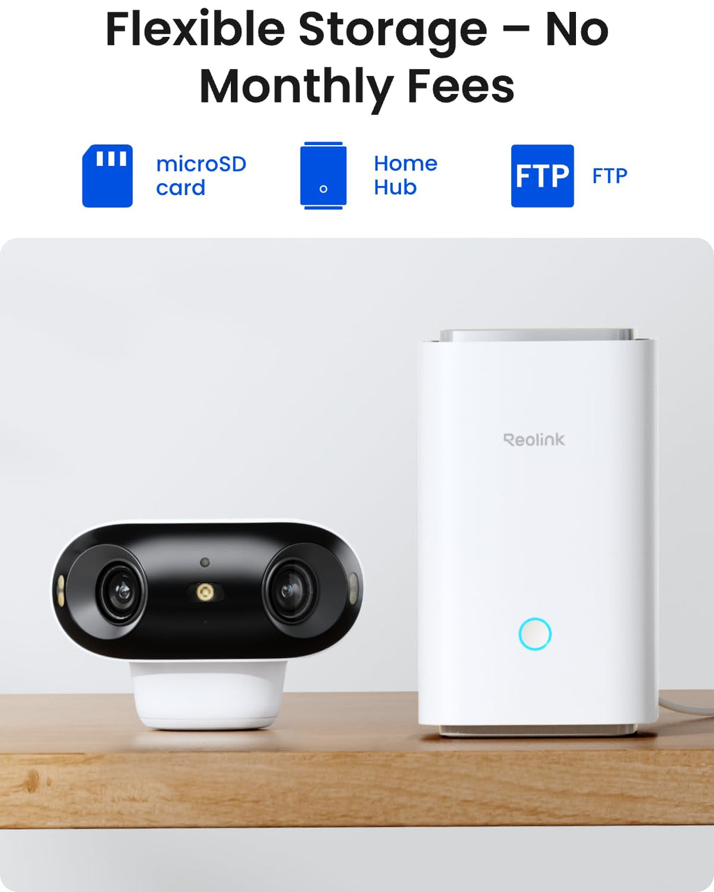 Telecamera di Sicurezza Solare Wireless 4K per Esterno Argus