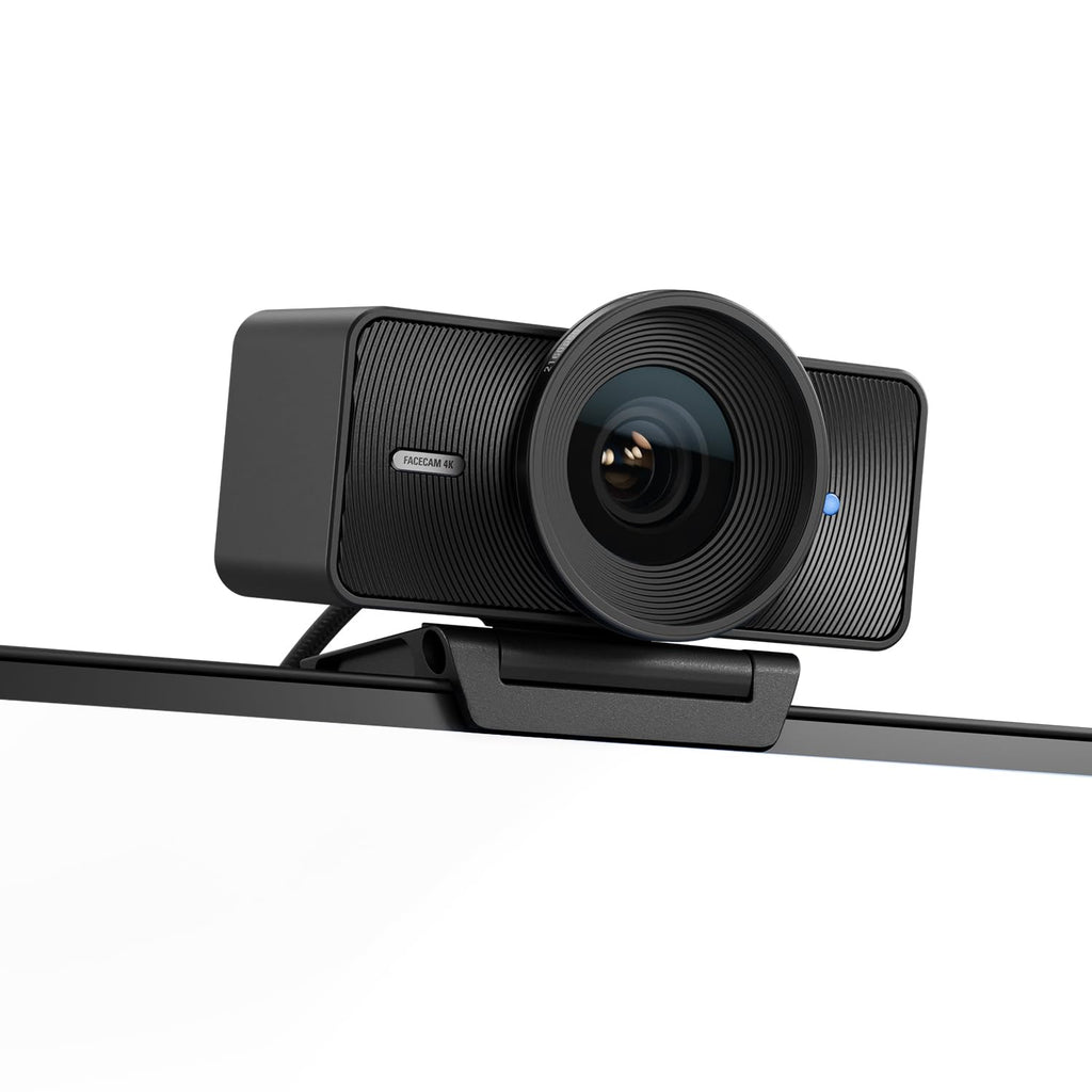 Webcam de estudio 4K con control DSLR y resolución