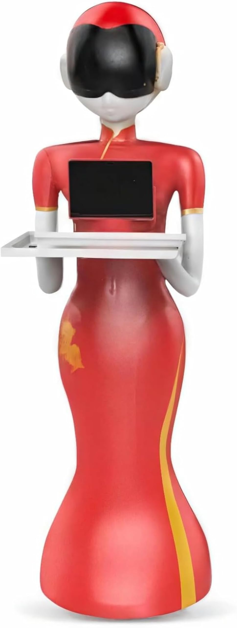 AI Autonomous Food Delivery Robot with Touchscreen R-2000