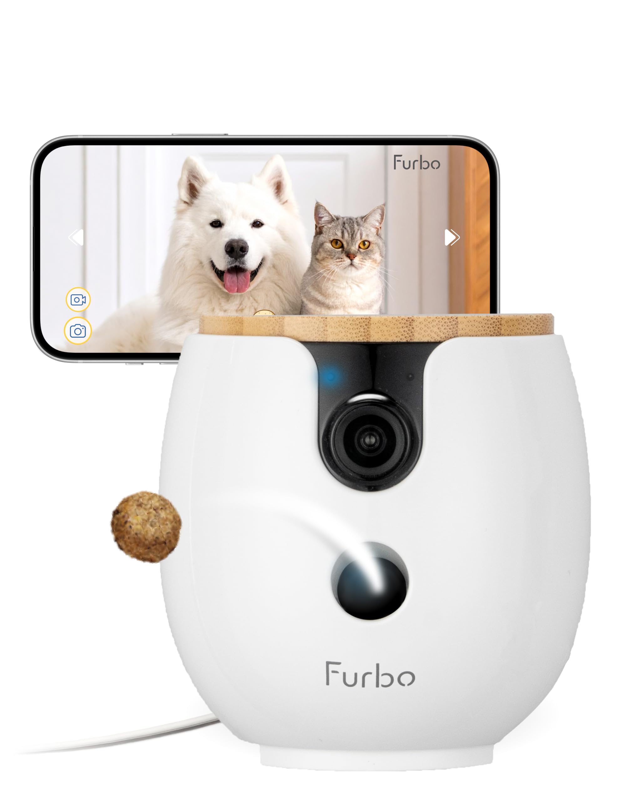 Furbo Mini 360° 2K QHD Pet Camera Furb