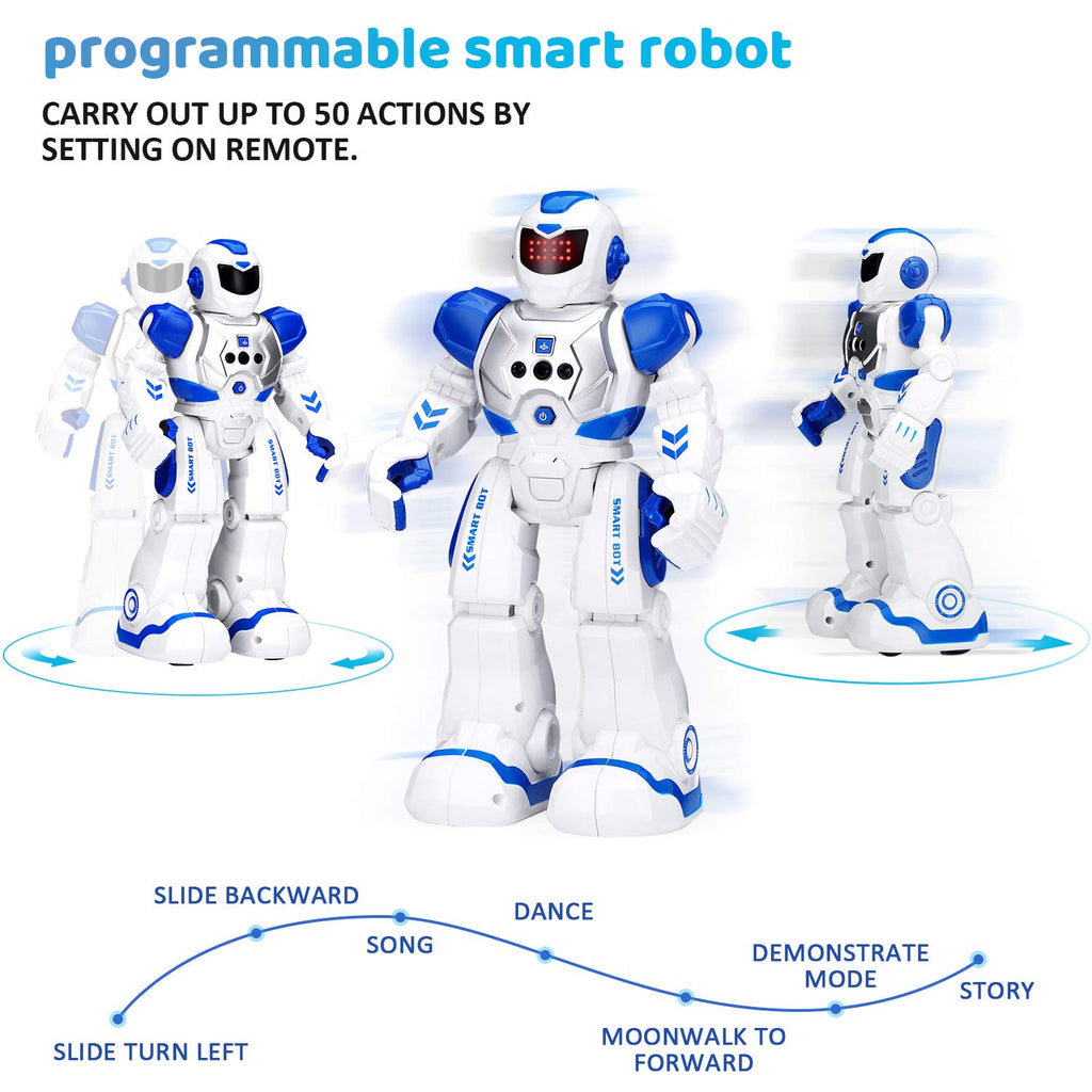 Səs İdarəsi ilə Jest Sensoru RC Robot Oyuncağı