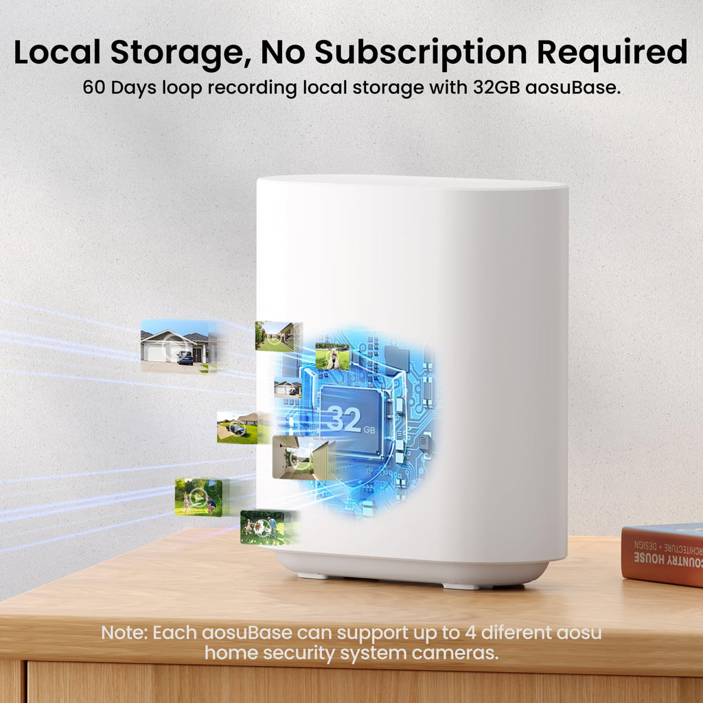 Caméra de sécurité solaire sans fil 3K 5MP avec