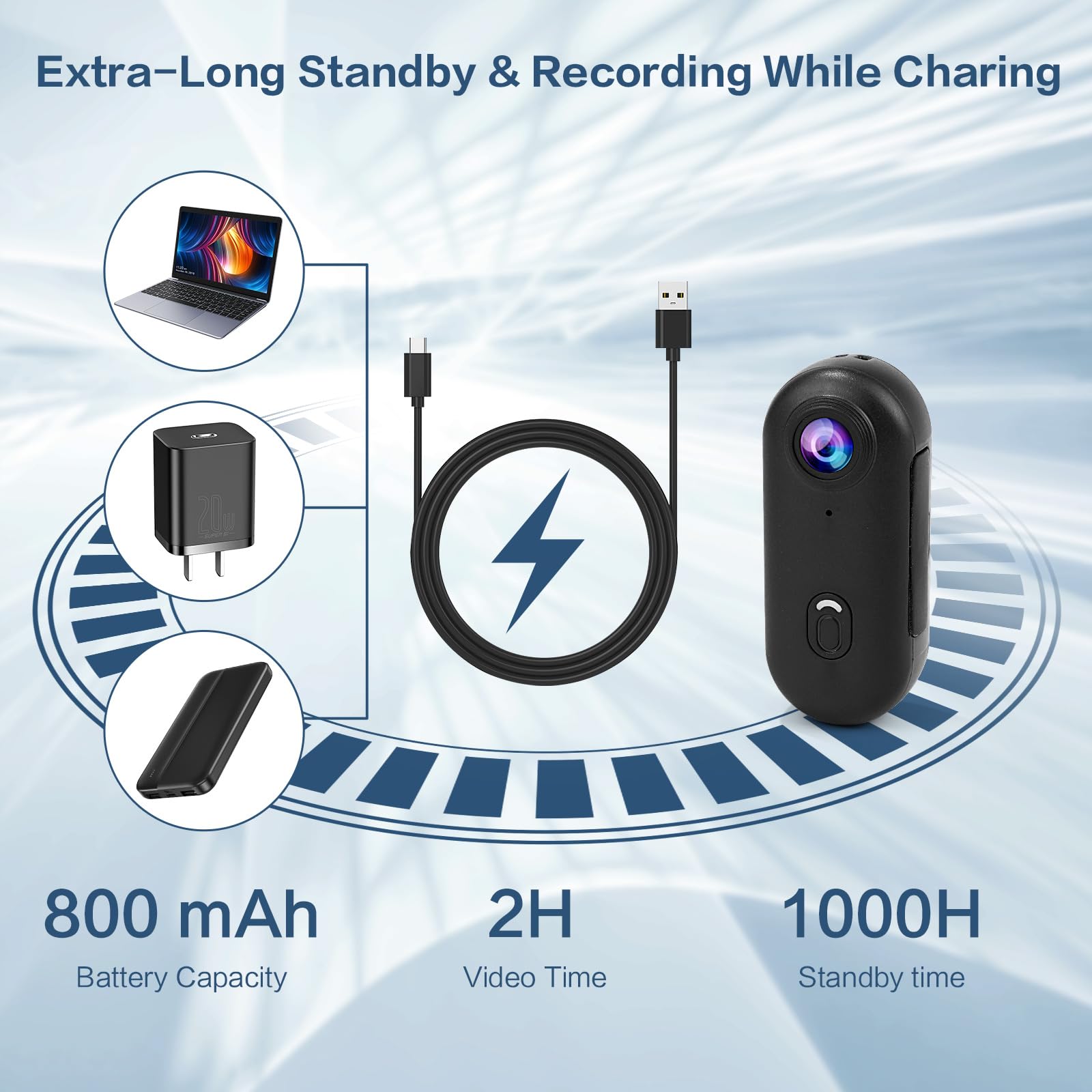 Ultra-Compact 4K Thumb Action Camera for Sports and Travel