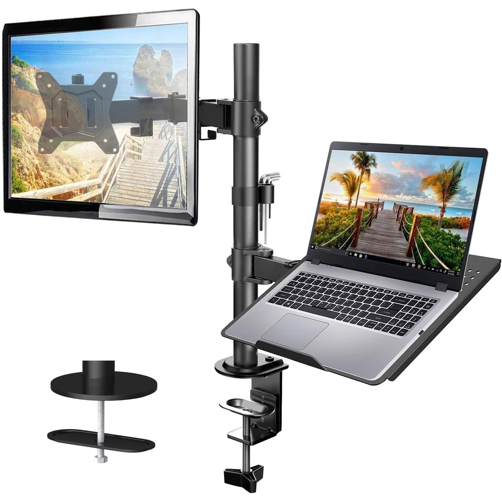 Single Arm Desk Monitor Stand HNCM2 Adjustable
