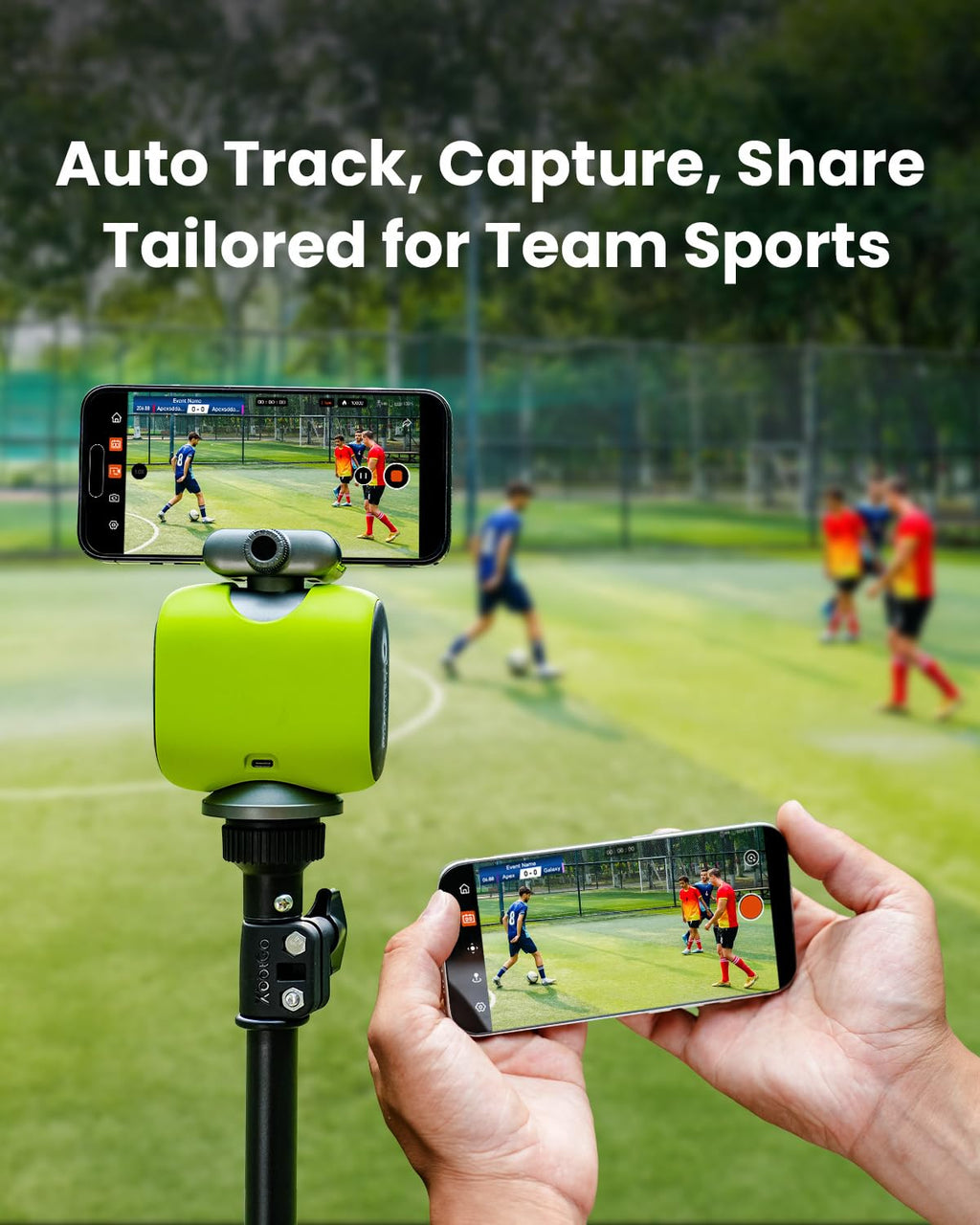 KI-Sport-Tracking-Kamera 4K 60FPS Auto-Follow-Team