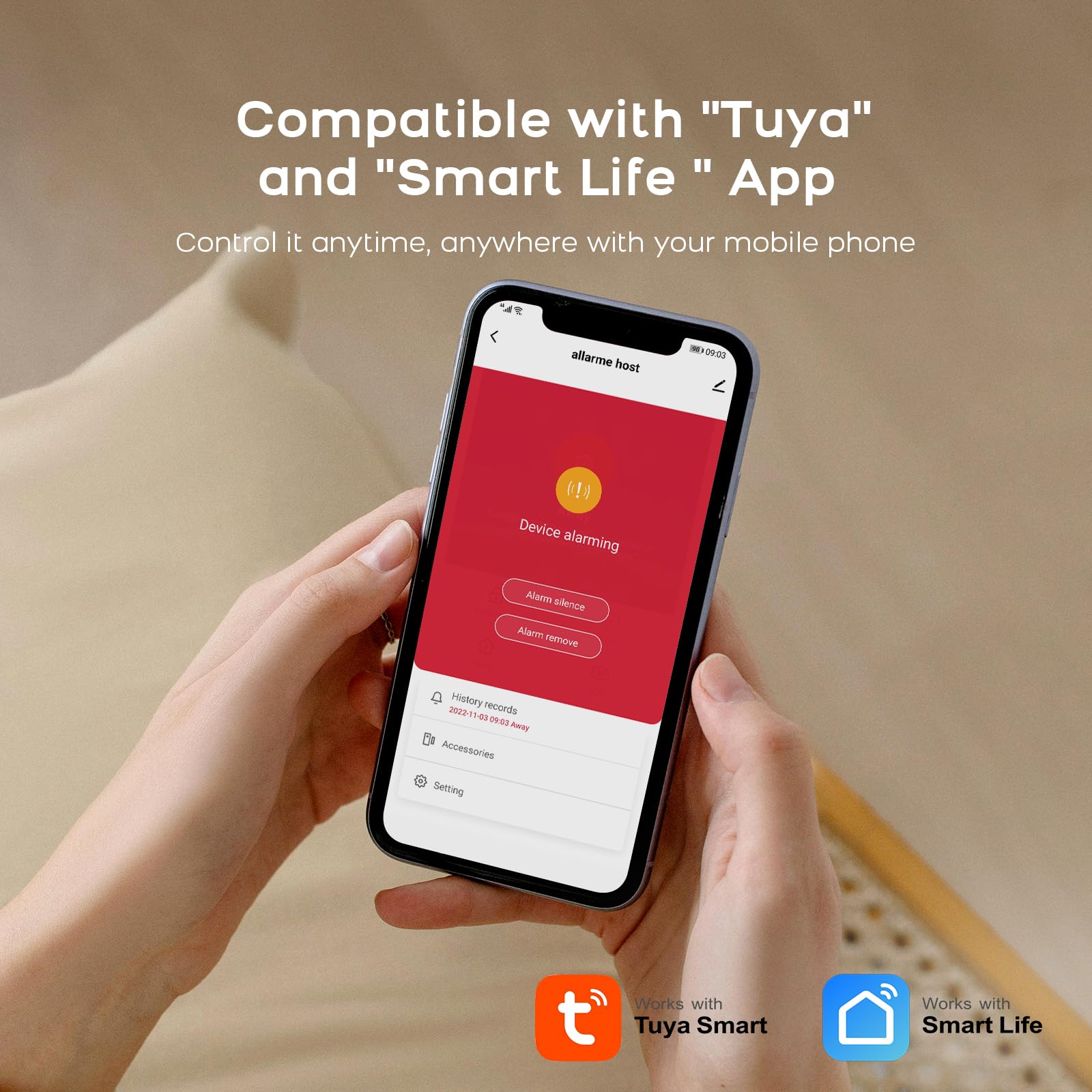 PGST Wireless DIY Smart Home Alarm Security System