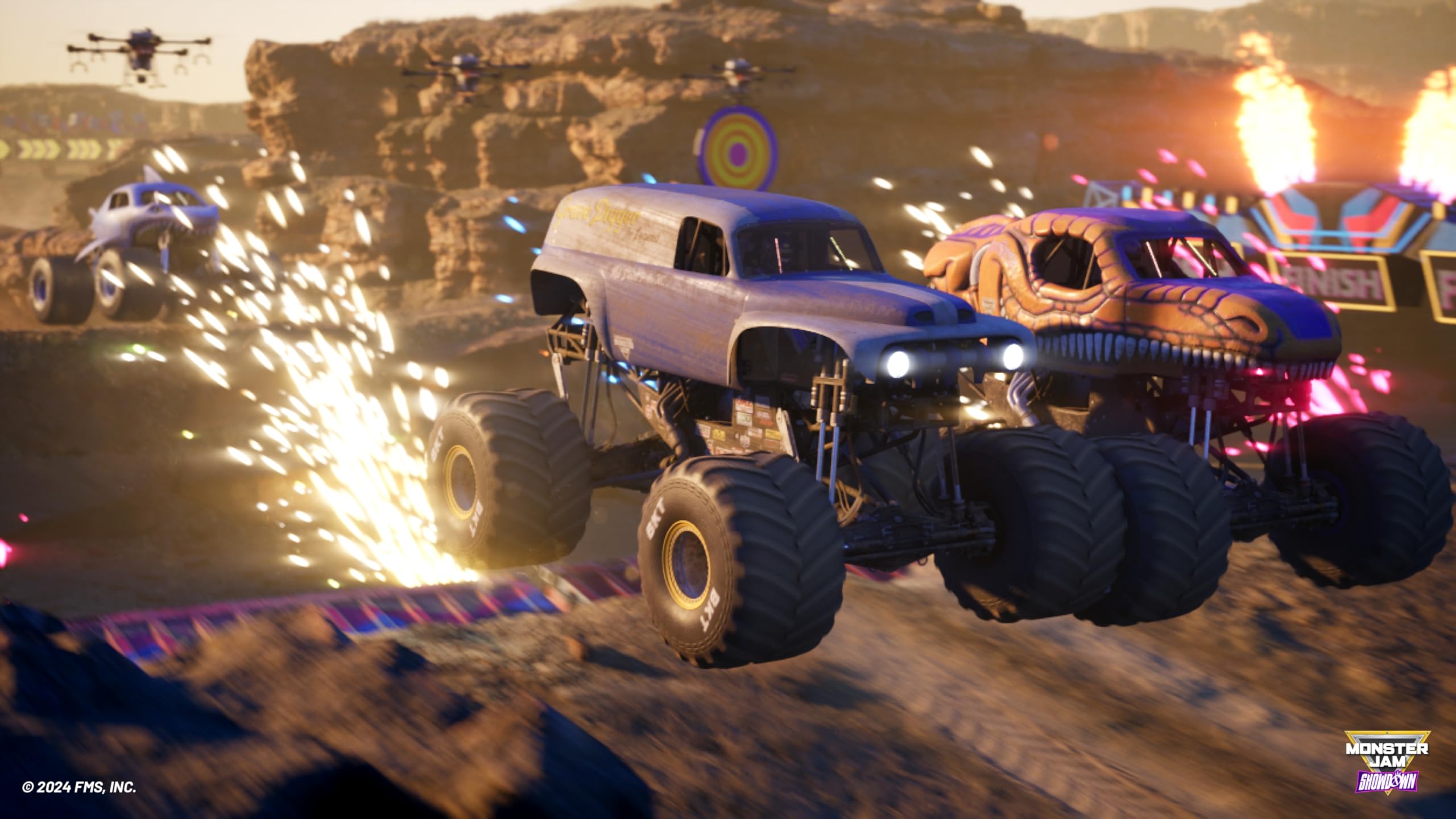 Monster Jam Arcade Racing Game Nintendo Switch 722674101015