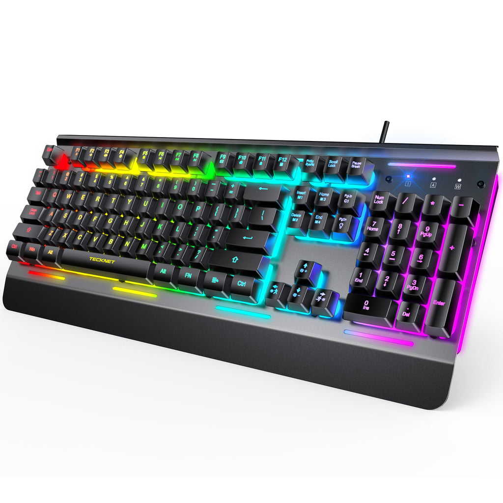 Teclado Gamer con Cable 15-Zona RGB Resistencia IP32 25