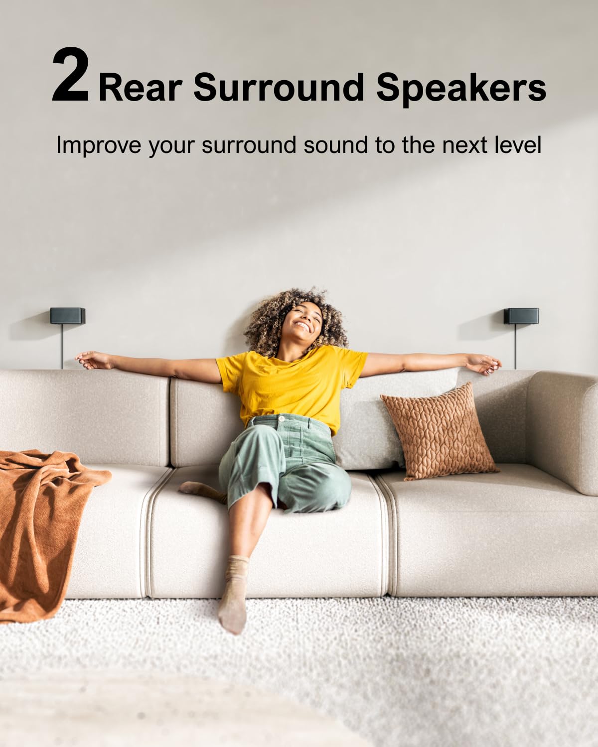 Barra de sonido 7.1ch con Subwoofer Inalámbrico, Sonido Surround