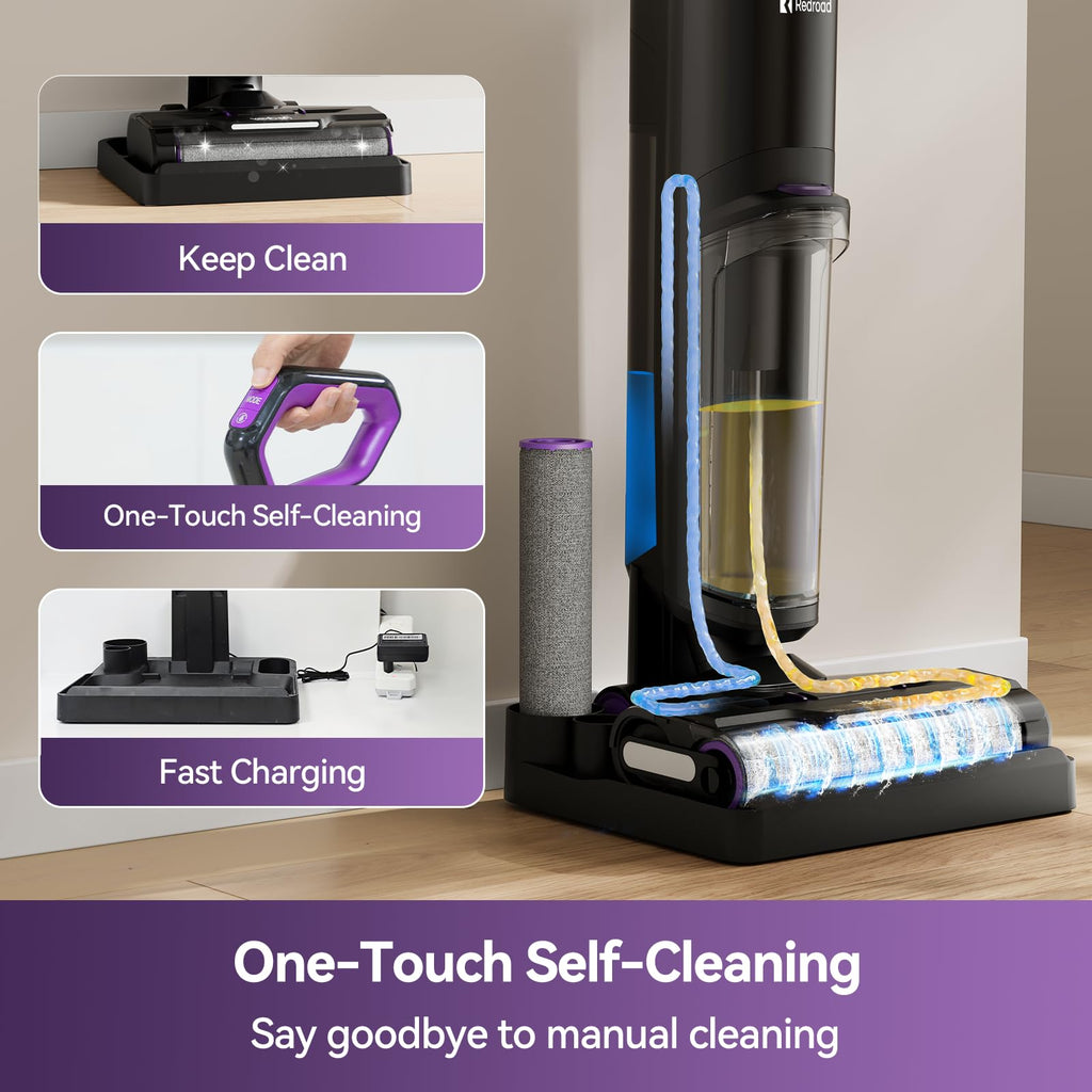 Wet Dry Vacuum Cleaner 16,000Pa 50Mins Runtime W15 Set