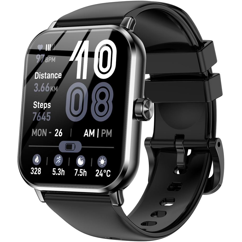 Умные часы 1.83" HD сенсорный экран Bluetooth фитнес-трекер
