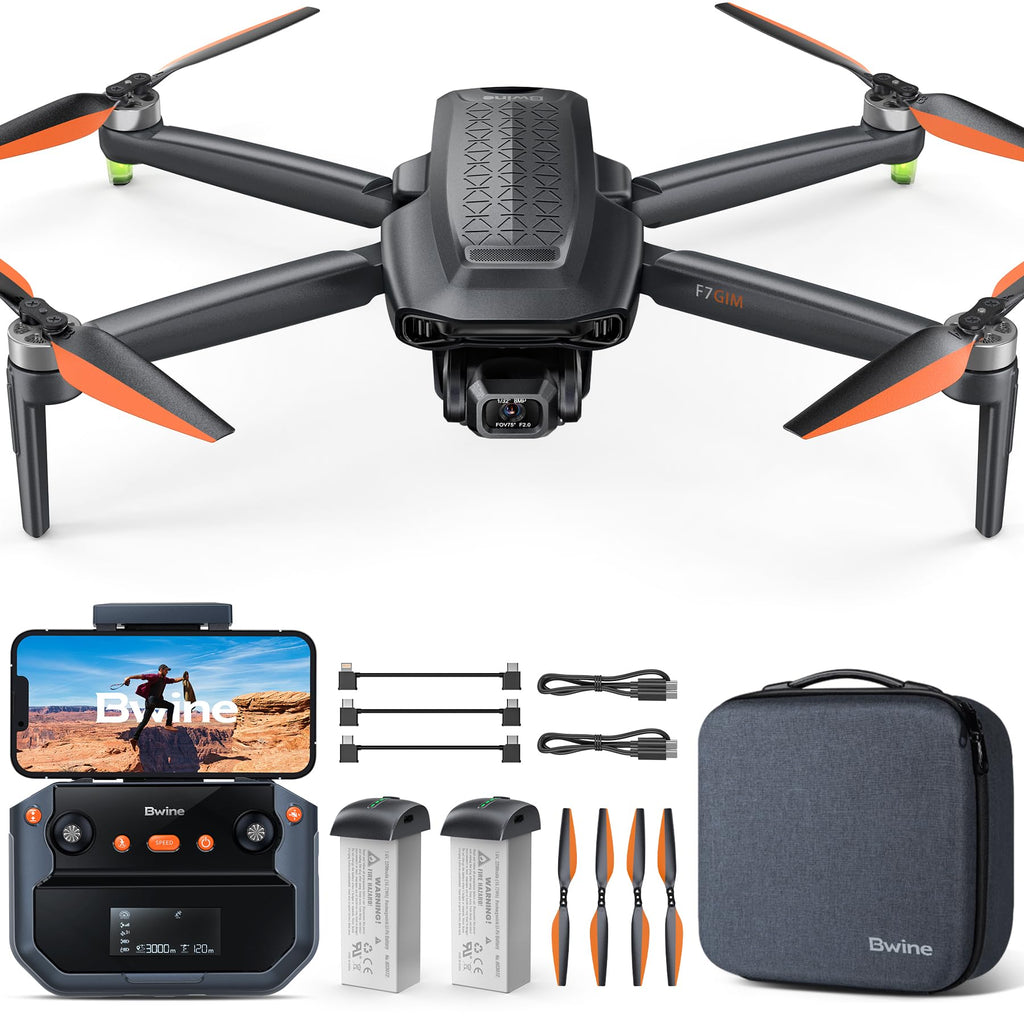 6K-Foto-Drohne mit 3-Achsen-Gimbal und GPS F7GIM