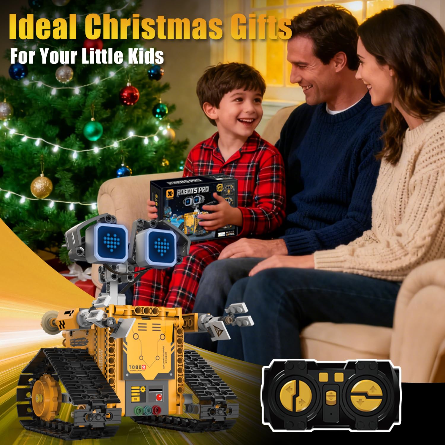 STEM Robot Building Kit for Boys Teens Educational 5-in-1 Robotics