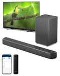 2.1 Channel Soundbar with Wireless Subwoofer Philips B5309