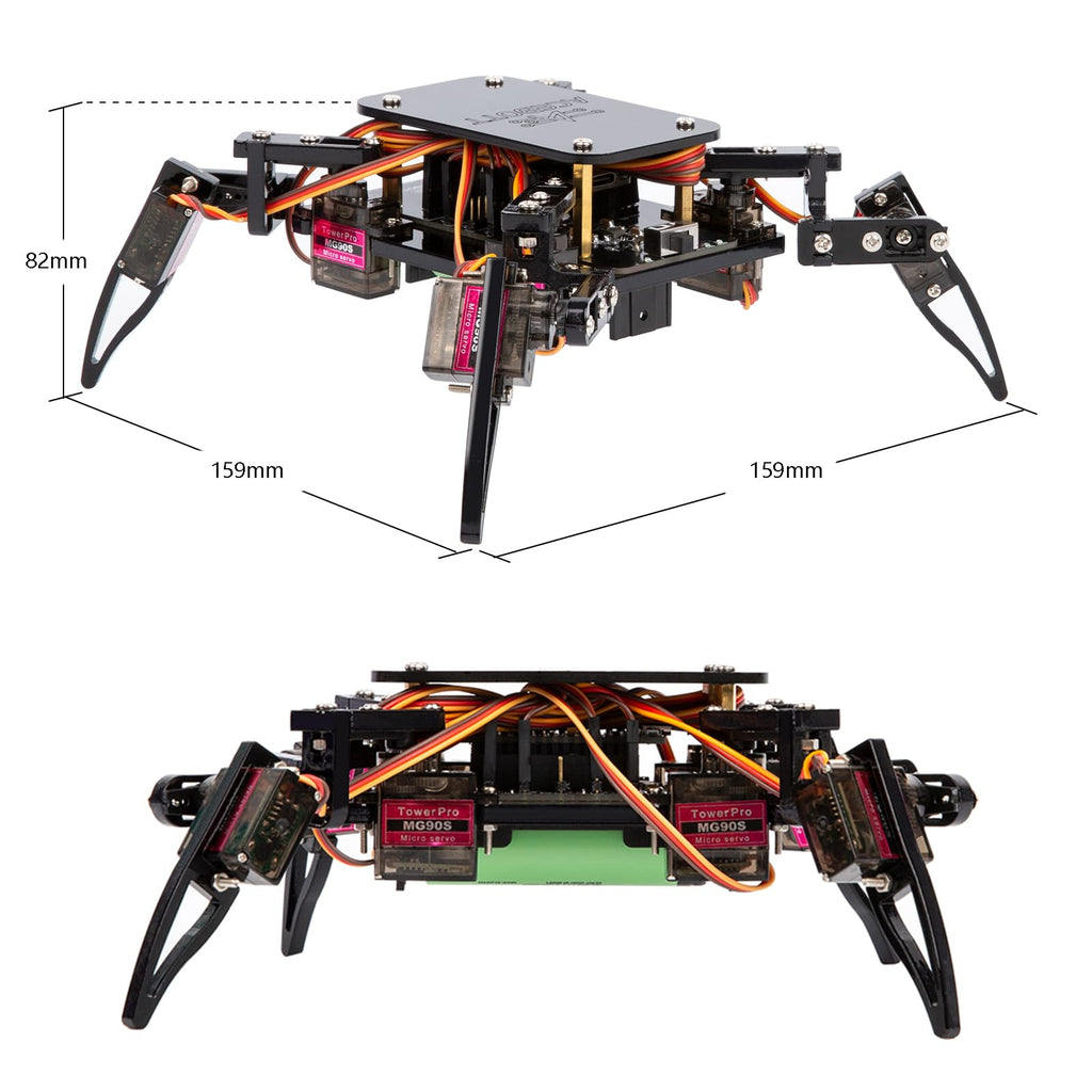 STEM Robotics Spider Robot Building Kit with App Control