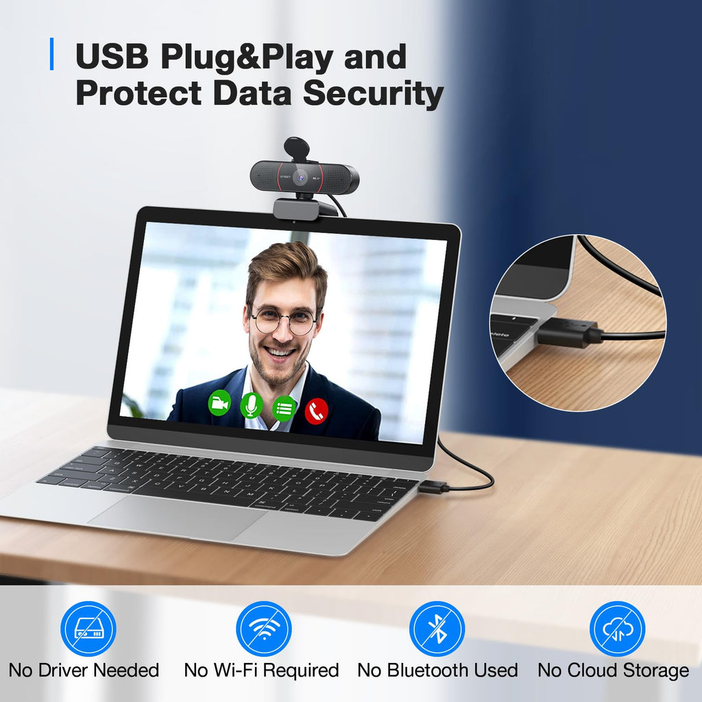 Веб-камера EMEET C960 4K для видеозвонков