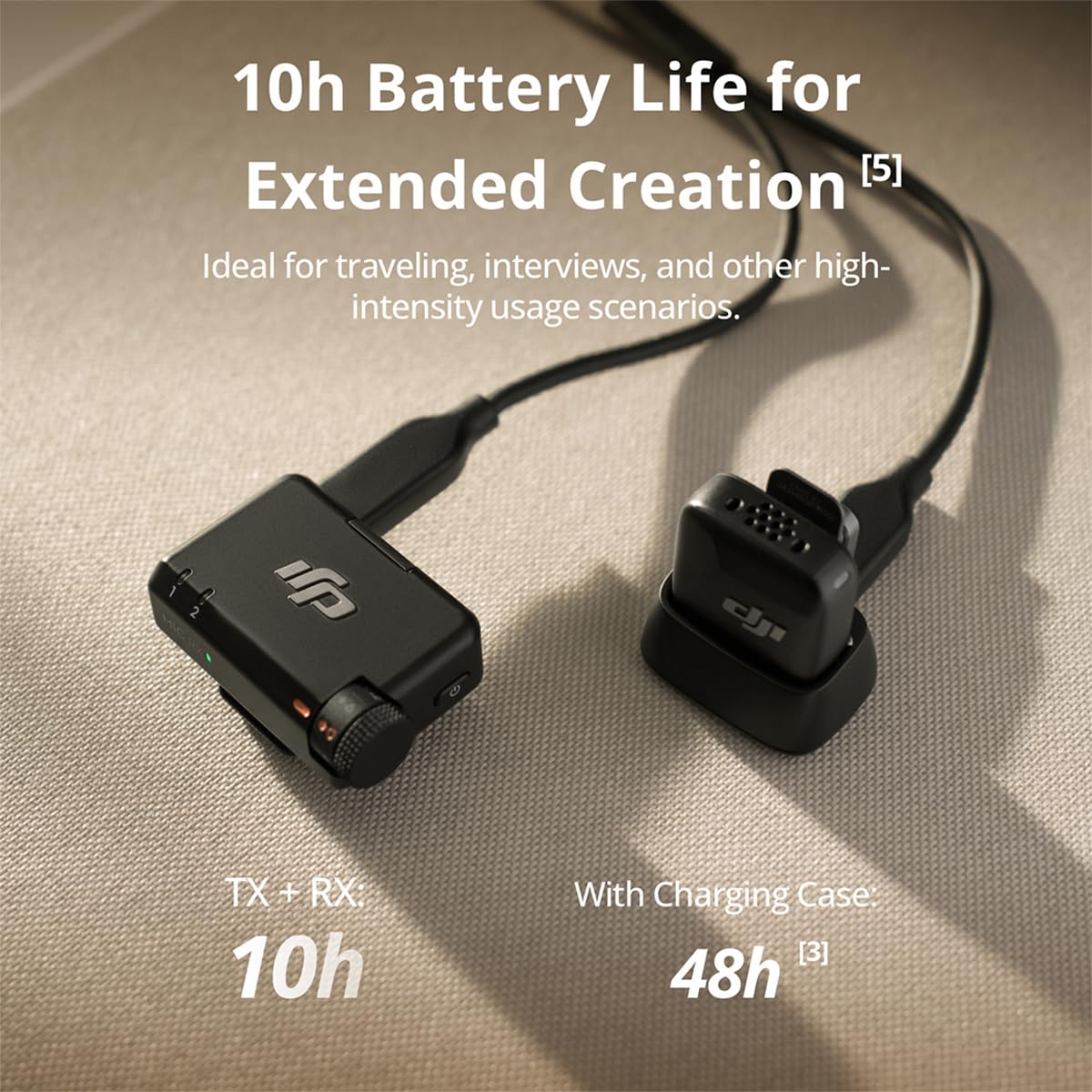 Micrófono de solapa inalámbrico Mic Mini 1TX+1RX