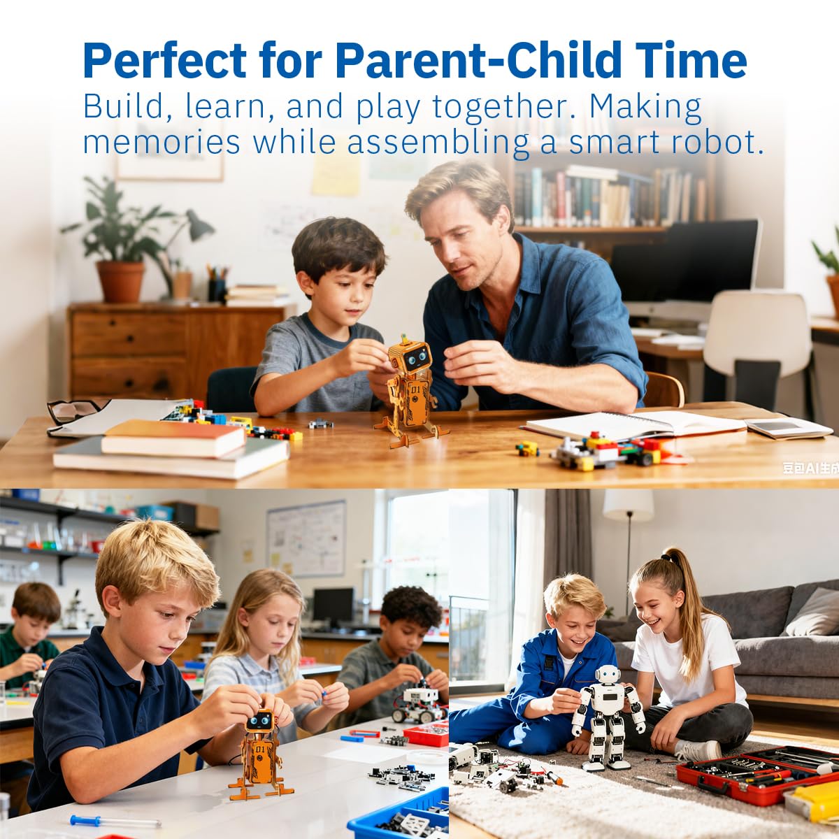 Giggleway Voice-Control Interaktiver Robotik-Bausatz