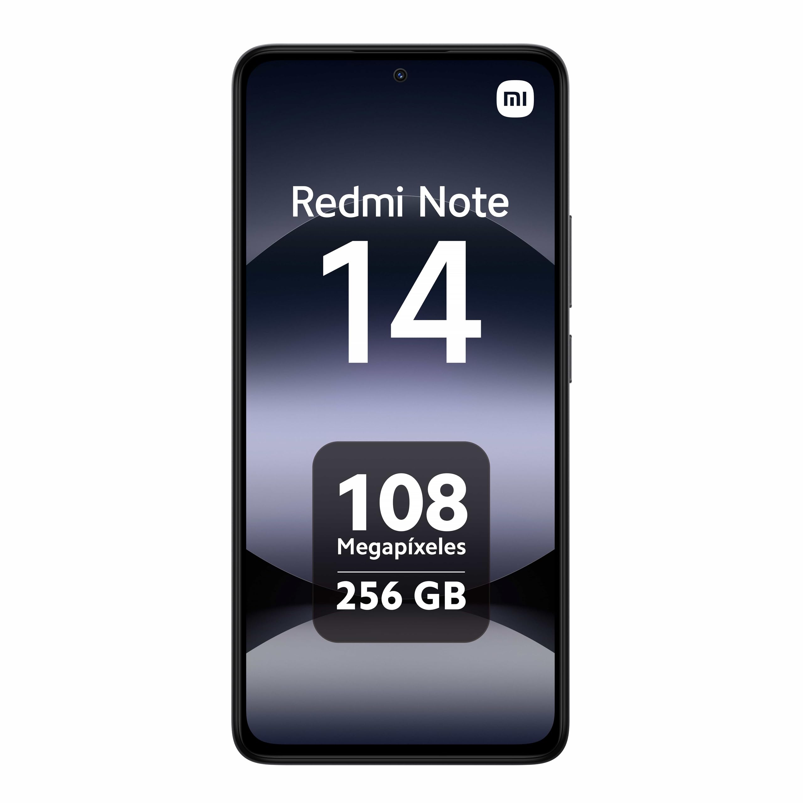 Xiaomi Redmi Note 14 4G LTE (for Tmobile Mint Tello Global) (256GB + 8GB) 6.67" 120Hz 108MP AI Camera Global Version Dual Sim (Midnight Black)