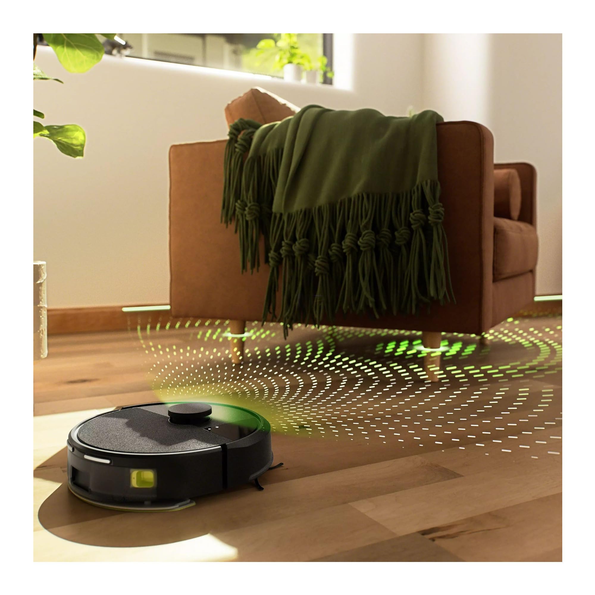 Robot Aspirapolvere & Lavapavimenti con Base di Svuotamento Automatico,