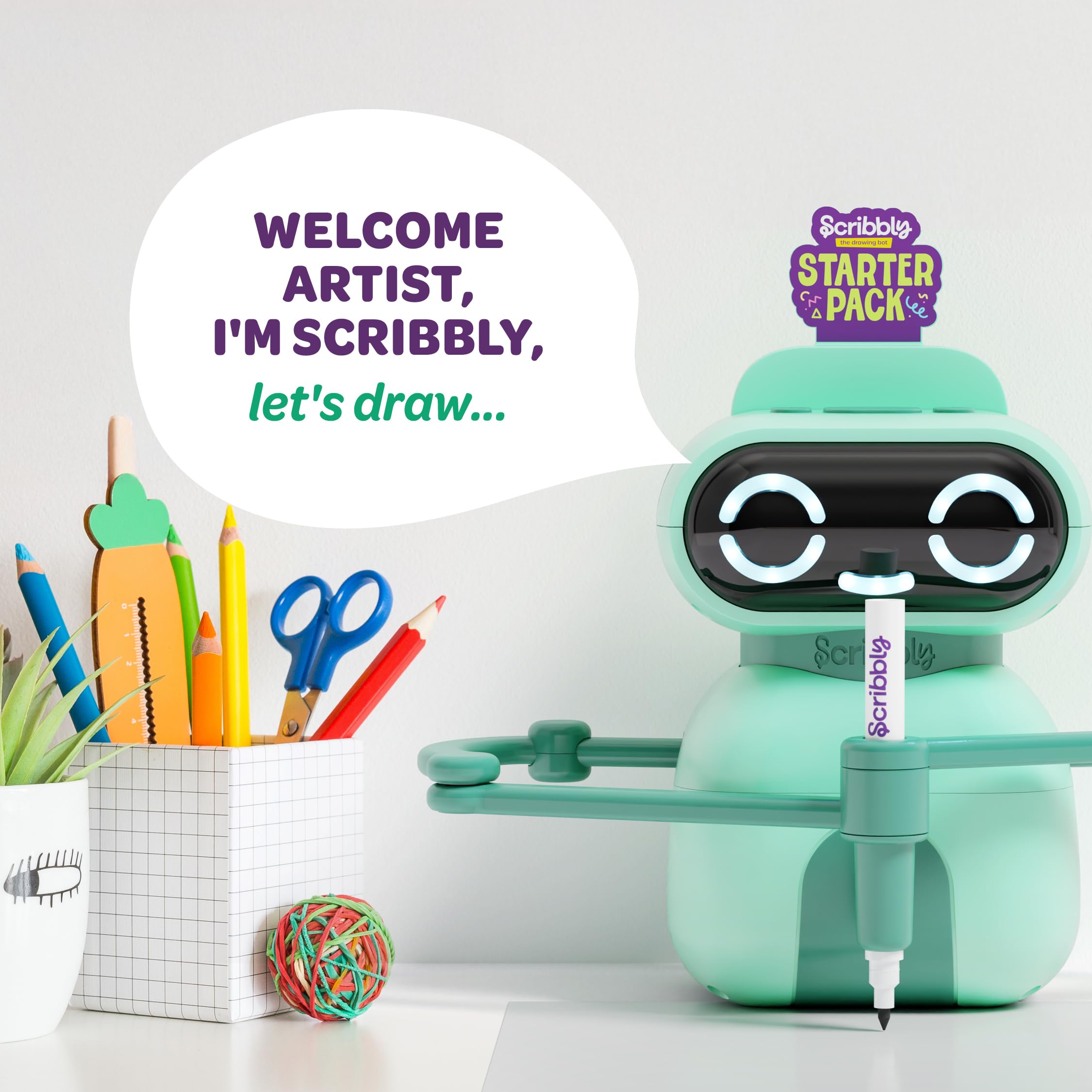 Scribbly Drawing Robot for Kids by Dan&Darci
