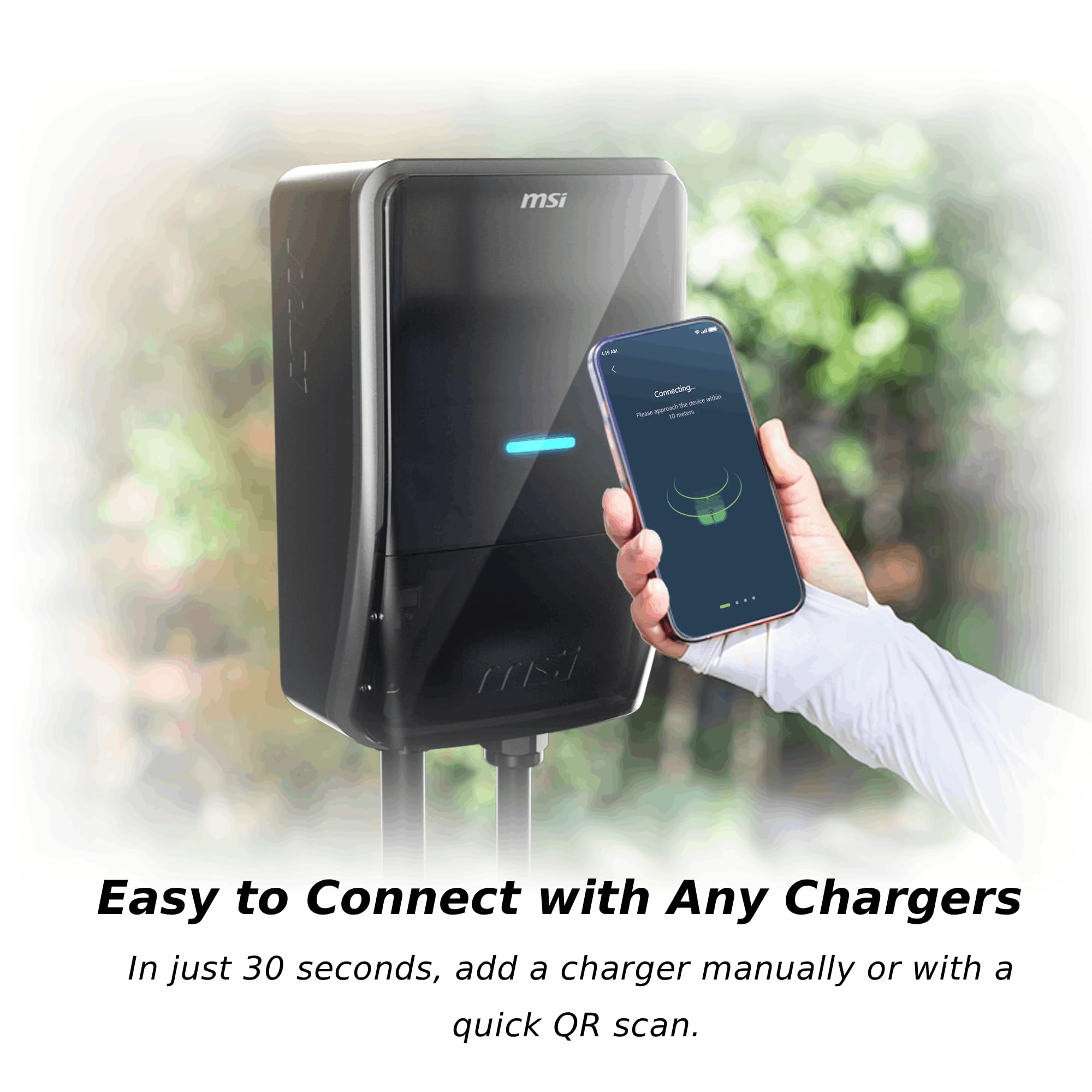 MSI EV Life Type 1 J1772 Level 2 EV Charger