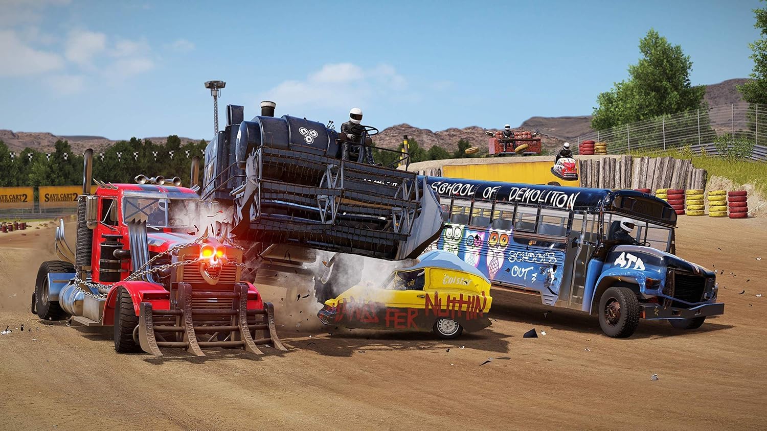 Demolition Racing Game Wreckfest PlayStation 4 Standard Edition