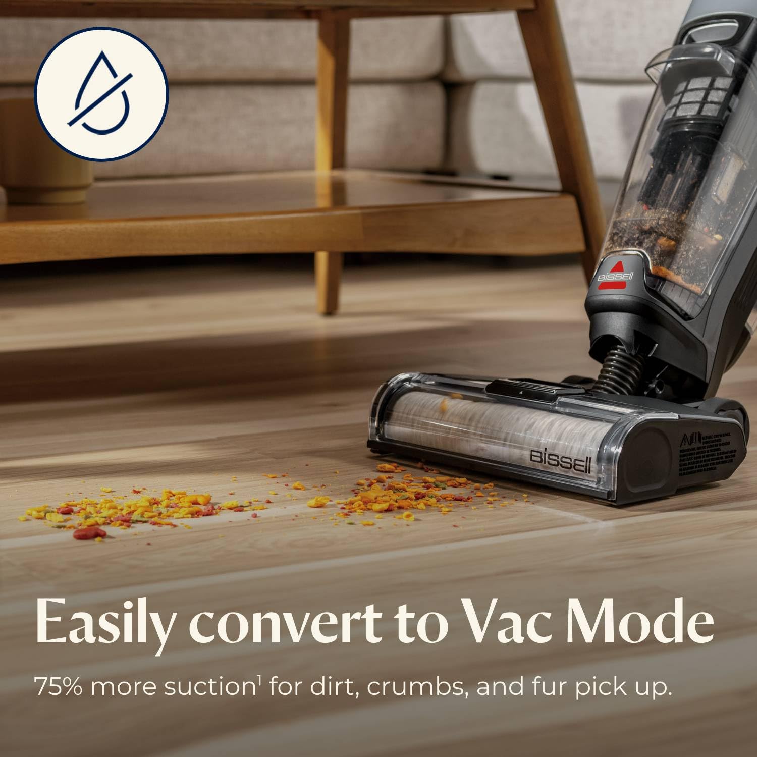 Bissell CrossWave OmniForce Cordless Wet Dry Vacuum Mop 3882