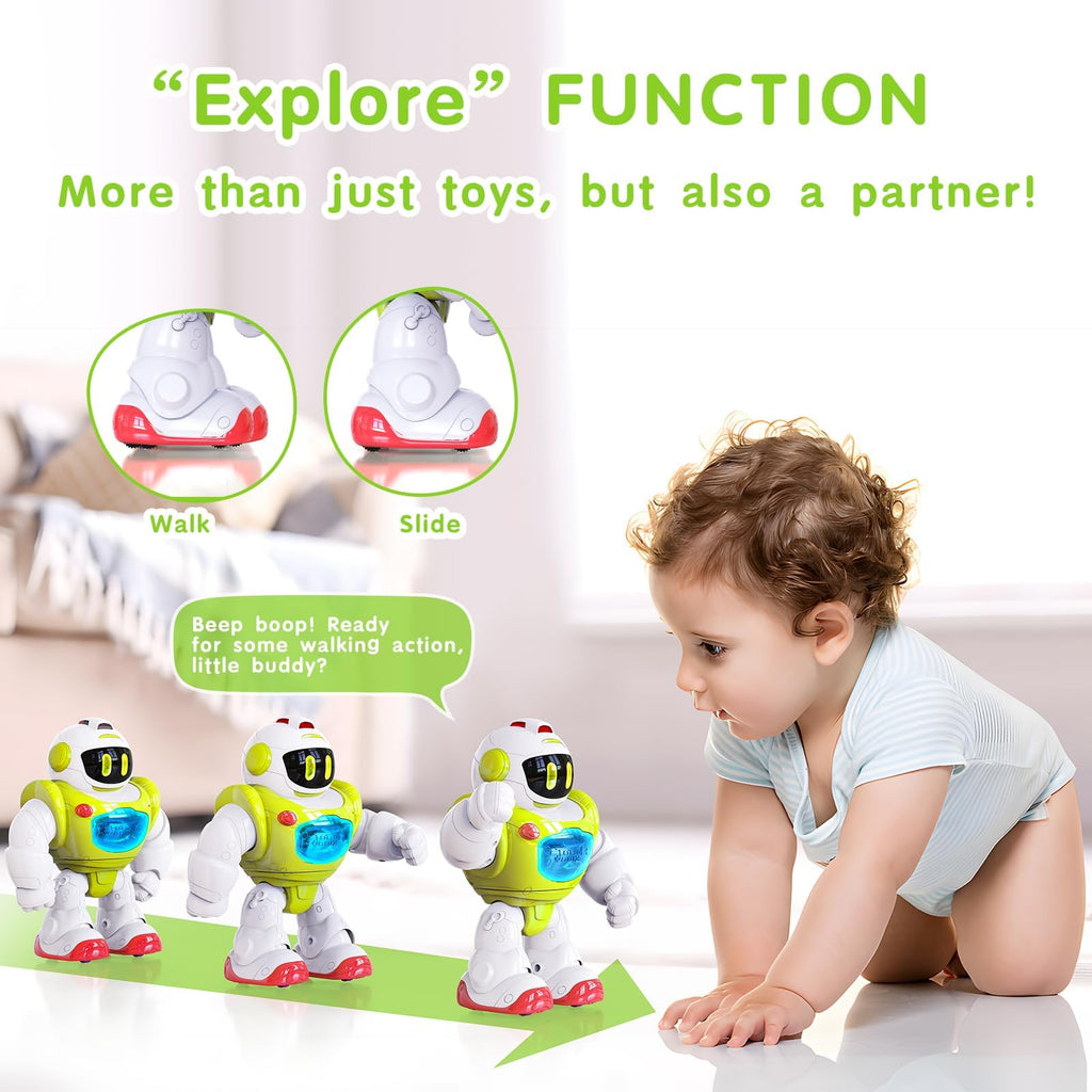 P&C Baby Walking Remote Control Robot with Music