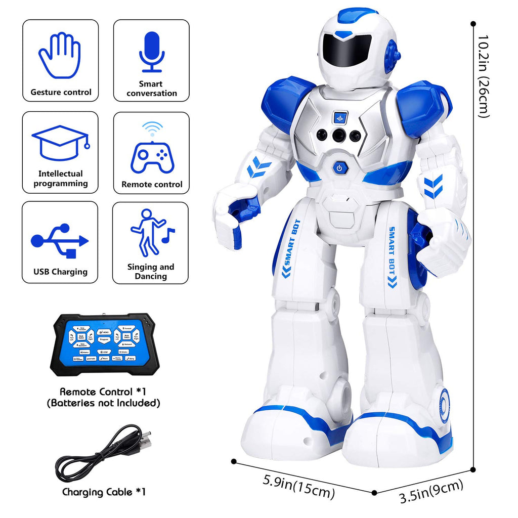 Səs İdarəsi ilə Jest Sensoru RC Robot Oyuncağı