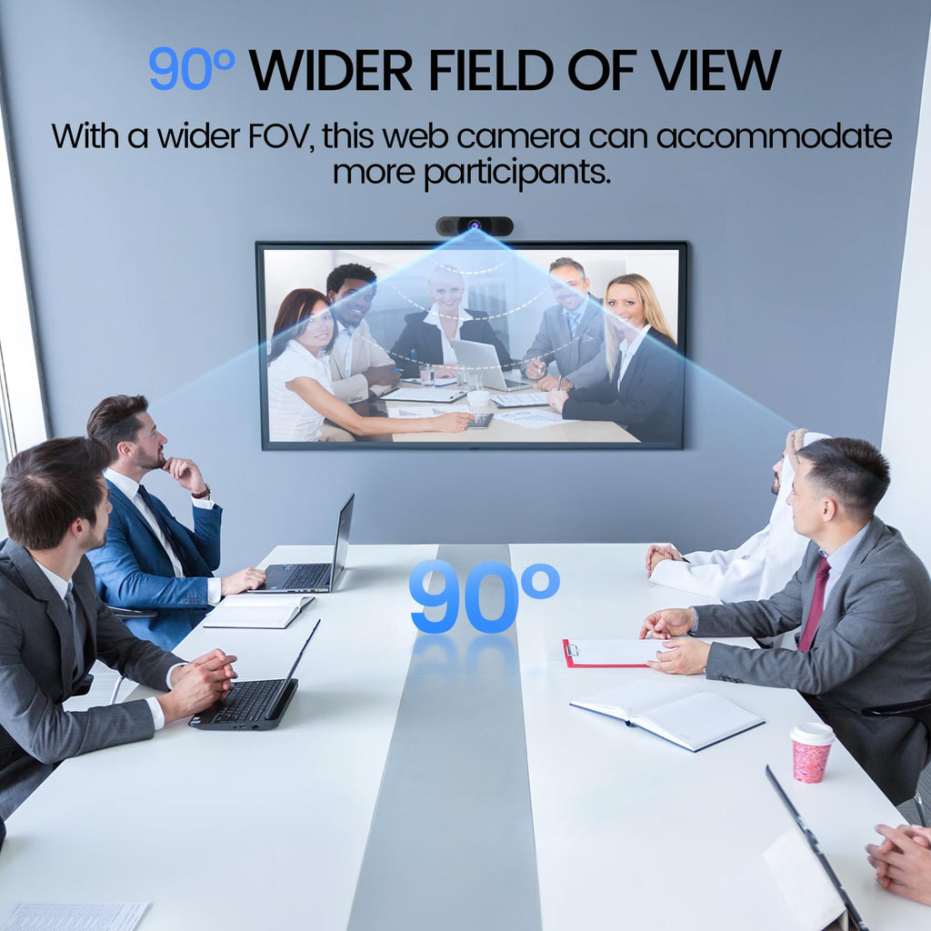 EMEET C960 1080P Webcam with Dual Microphones
