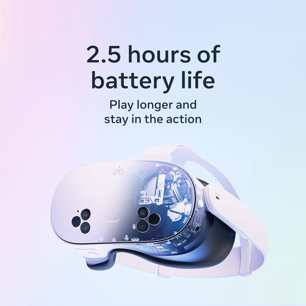 Quest 3S 128GB VR Headset with 2X Graphics Performance