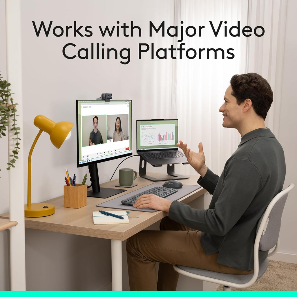 Logitech C920x HD Pro Webcam 1080p con micrófono estéreo y enfoque automático