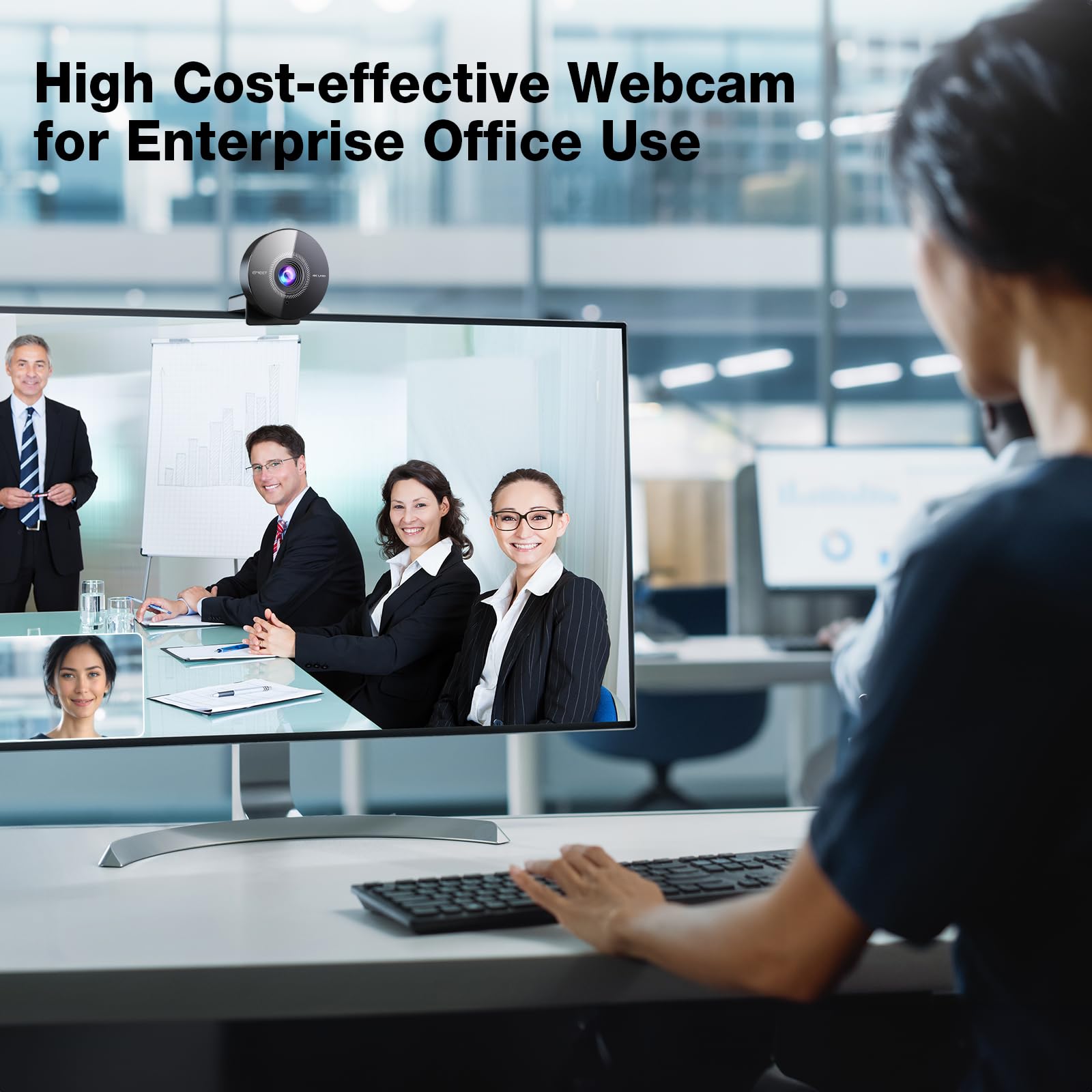 EMEET C950 4K Webcam with PDAF Autofocus