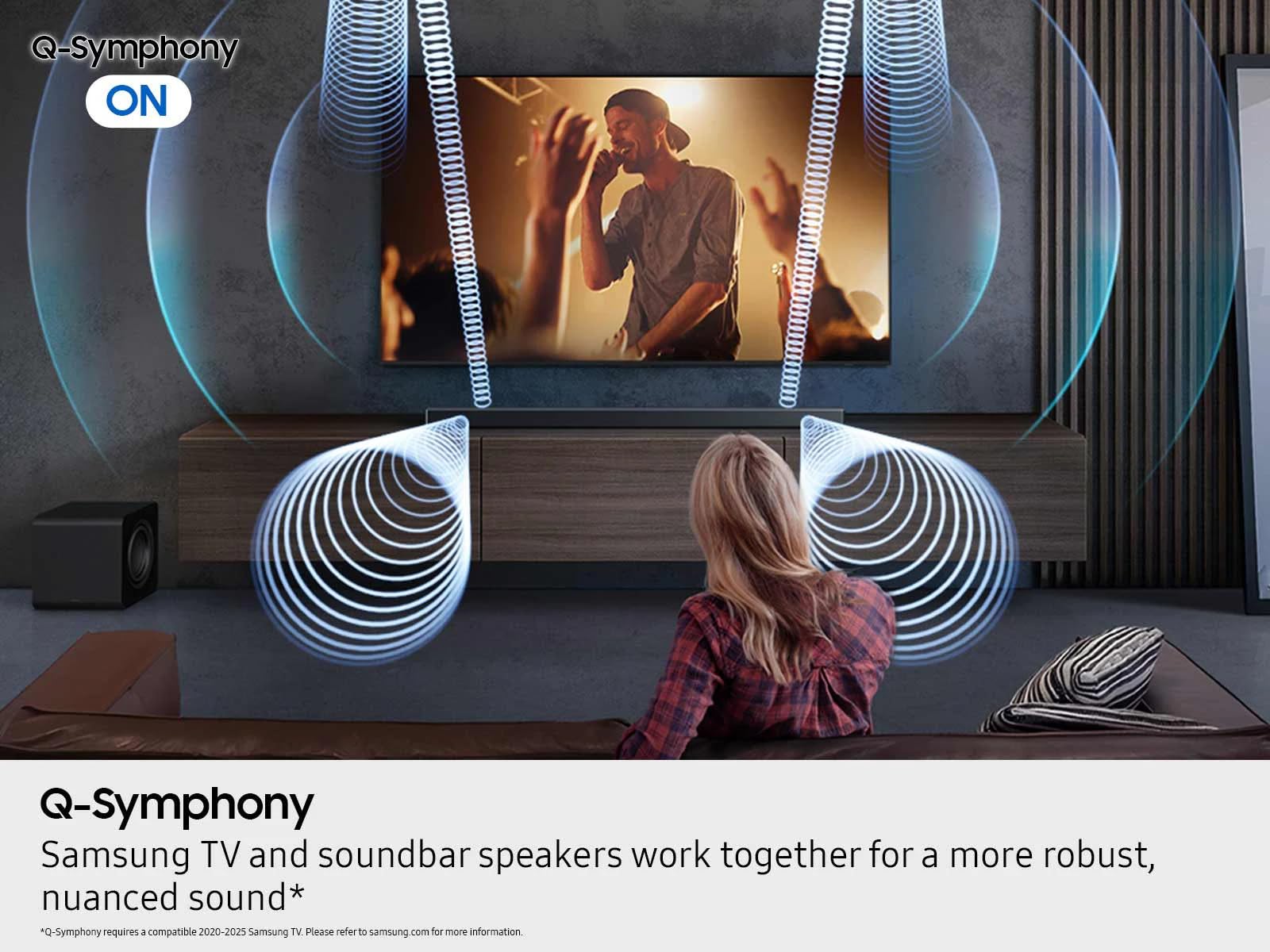 Dolby Atmos Soundbar mit drahtlosem Subwoofer Samsung Q600F