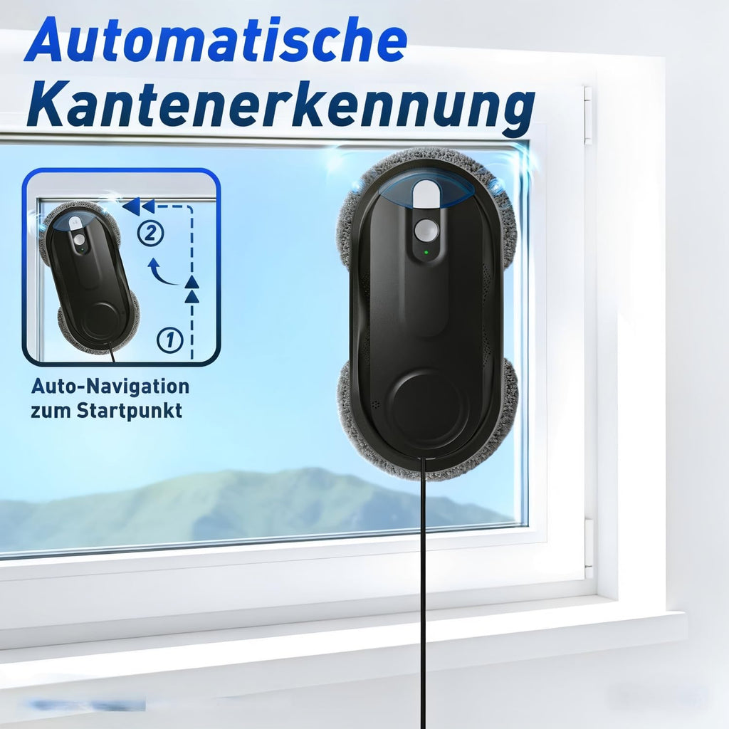 KKI KI-gesteuerter automatischer Fensterreinigungsroboter für Smart Homes