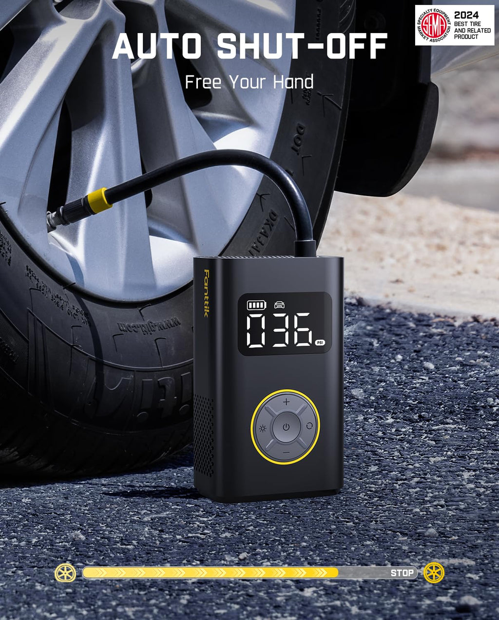Portable Tire Inflator 150 PSI X9 Pro