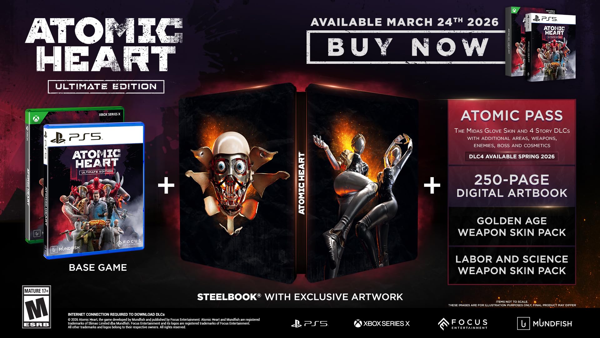 Atomic Heart Édition Ultime Xbox Series X Pack Complet