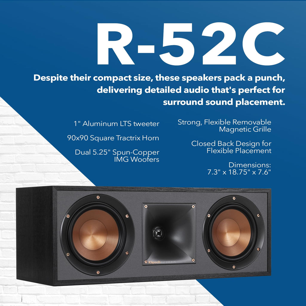 Sistema de Cine en Casa 5.2 con Dobles Subwoofers
