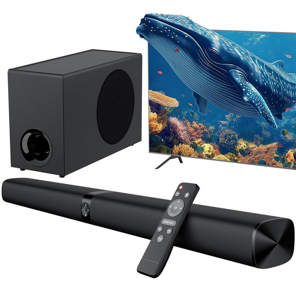 110W Sound Bar with Subwoofer for Immersive Audio