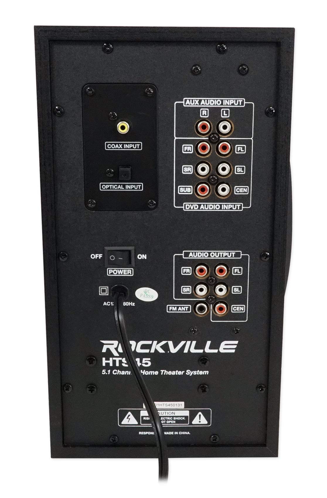 800W 5.1-Kanal Heimkino-System mit Bluetooth HTS45