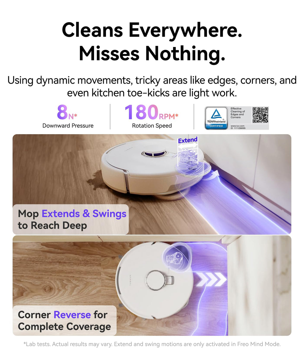 NARWAL Freo Z10 Robot Vacuum and Mop Combo