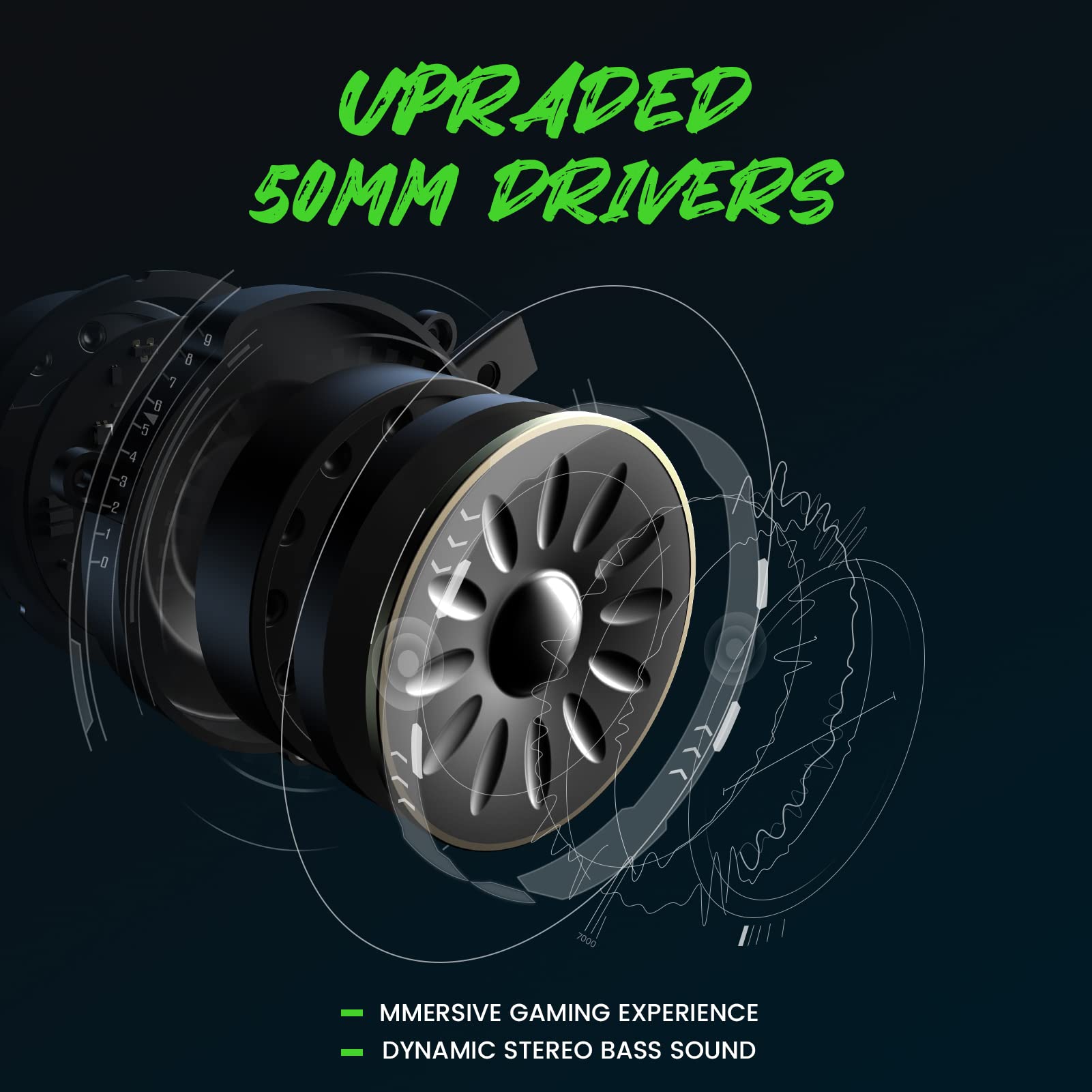 Игровая гарнитура EKSA Fenrir S для Xbox, PS5, ПК, Switch