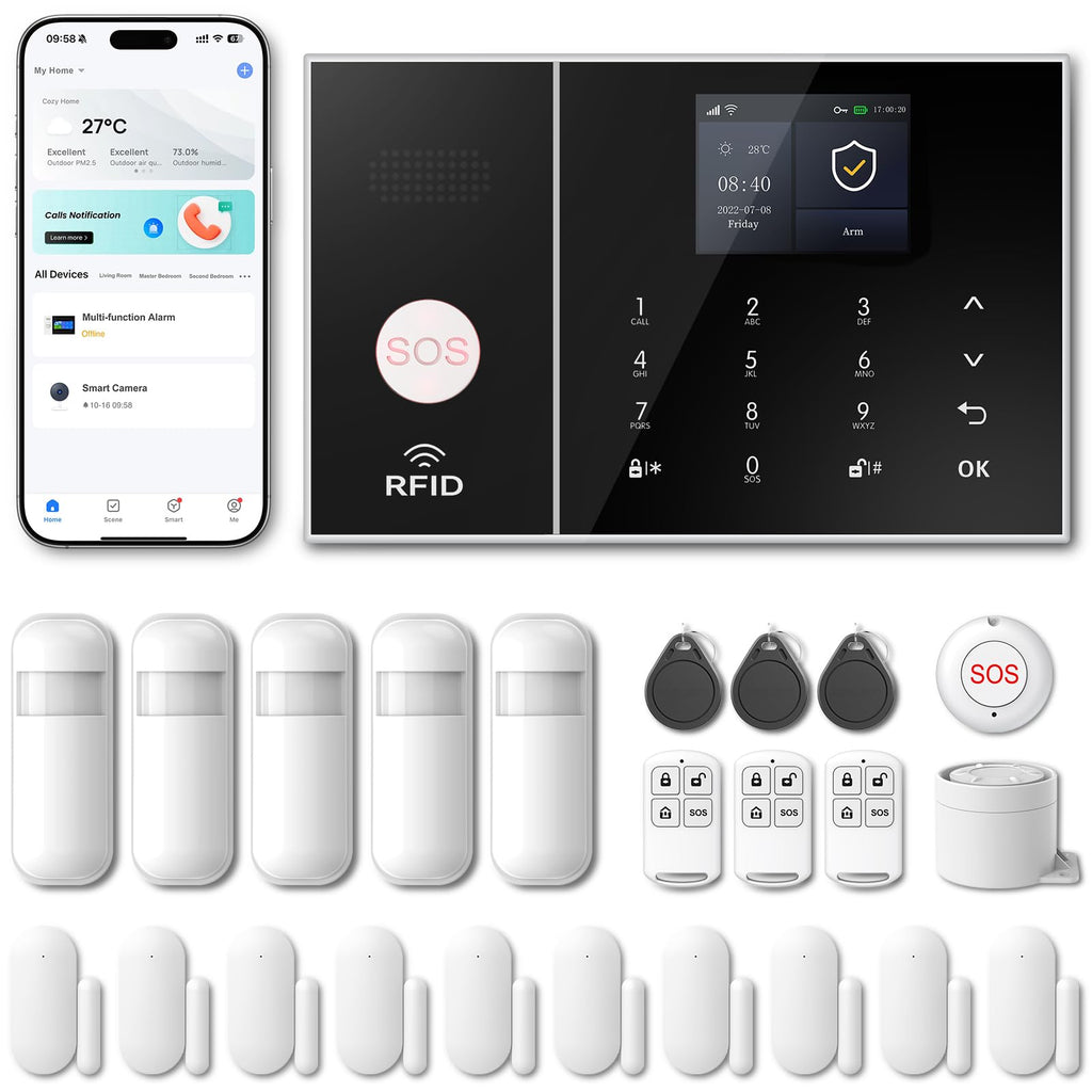 Wireless DIY Smart Home Alarm Security System PGST