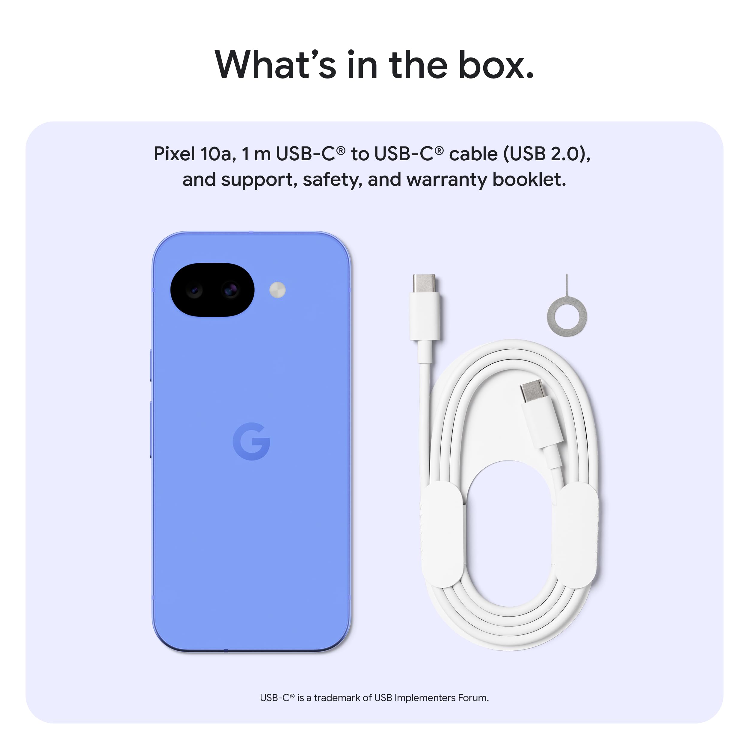 Google Pixel 10a Unlocked Android Smartphone 128 GB Berry